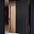 Puxador Duplo Alça Para Porta em Inox Preto Fosco 60cm Modelo Orfeu portas madeira/vidro Grego Metal - Imagem 4