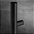 Puxador Para Portas Duplo em Aço Inox Preto Fosco 100cm portas: pivotante/madeira/vidro/alumínio Modelo Egeu - Imagem 2
