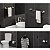 Kit de Acessórios de Banheiro Athenas Inox e Metal Prata Alto Brilho Grego - Imagem 3