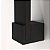 Puxador Para Portas Duplo Modelo Atlas Aço Inox Preto Acetinado 3000AL - Imagem 4