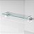 Porta Shampoo Sparta 40cm Aço Inox Escovado Acetinado 1050SP - Imagem 4