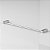 Kit Acessórios De Banheiro Sparta Aço Inox Escovado 2050SP - Imagem 3