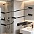 Kit De Acessórios Para Banheiro Quadrado Troia Lavabo Box E Pia 5Pçs Grego Metal - Imagem 8
