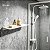 Porta Shampoo Suporte Prateleira Grega Em Aço Inox 30cm Para Banheiro, Pia, Box e Lavabo Acessório Grego Metal - Imagem 22