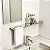 Porta Shampoo Triplo Prateleira Grega Aço Inox 70cm Suporte Parede Para Banheiro Grego Metal - Imagem 4