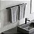Porta Toalha De Banho Premium Agata Em Aço Inox 65cm Para Banheiro Acessório Grego Metal - Imagem 5