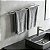 Porta Toalha De Banho Premium Agata Em Aço Inox 65cm Para Banheiro Acessório Grego Metal - Imagem 1