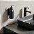 Suporte Agata Em Aço Inox Dispensador De Frasco Líquido Para Banheiro, Pia, Box e Lavabo Acessório Grego Metal - Imagem 8