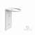 Suporte Agata Em Aço Inox Dispensador De Frasco Líquido Para Banheiro, Pia, Box e Lavabo Acessório Grego Metal - Imagem 10
