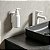Suporte Agata Em Aço Inox Dispensador De Frasco Líquido Para Banheiro, Pia, Box e Lavabo Acessório Grego Metal - Imagem 12