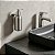 Suporte Agata Em Aço Inox Dispensador De Frasco Líquido Para Banheiro, Pia, Box e Lavabo Acessório Grego Metal - Imagem 4