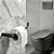 Porta Papel Higiênico Redondo Orion Para Banheiro Lavabo Acessório Grego Metal - Imagem 5