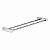 Porta Toalha Duplo Quadrado Troia 32cm Toalheiro Para Banheiro Pia E Box Acessório Grego Metal - Imagem 2