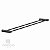 Porta Toalha Duplo Redondo Orion 52cm Para Banheiro Acessório Grego Metal - Imagem 6