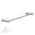 Porta Toalha De Lavabo Redondo Orion 42cm Para Banheiro, Pia e Box Acessório Grego Metal - Imagem 11
