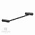 Porta Toalha De Lavabo Redondo Orion 42cm Para Banheiro, Pia e Box Acessório Grego Metal - Imagem 8