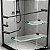 Kit De Acessórios Para Banheiro Orion Lavabo Box E Pia 2110OR Grego Metal - Imagem 6
