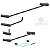 Kit De Acessórios Para Banheiro Orion Suporte Parede Lavabo, Box Grego Metal - Imagem 6