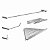 Kit De Acessórios Para Banheiro Orion 2102OR - Imagem 1