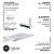 Kit De Acessórios Para Banheiro E Lavabo Orion 5 Peças Grego Metal - Imagem 13