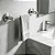 Porta Toalha De Rosto Atenas 45cm Suporte Canopla Para Banheiro, Box, Pia e Lavabo Acessório Grego Metal - Imagem 9