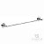Porta Toalha De Banho Premium Atenas 65cm Suporte Canopla Para Banheiro Acessório Grego Metal - Imagem 2