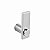 Cabide Patmos Aço Inox Suporte Parede Para Banheiro Grego Metal - Imagem 5