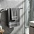 Porta Toalha De Banho Premium Patmos Toalheiro Em Aço Inox Escovado 75cm Para Banheiro Acessório Grego Metal - Imagem 1
