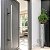 Puxador Duplo de Porta 100cm Aço Inox Tubular Redondo 1.1/2 Polegada Alça Para Portas Grego metal - Imagem 9