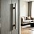 Puxador De Porta Duplo 60cm Inox Premium Rodes Para Portas Madeira, Vidro, Pivotante Grego Metal - Imagem 6