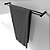 Porta Toalhas Duplo Preto Para Banheiro 50cm Orion 1031050OR - Imagem 3