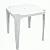 Venda de Mesa Quadrada de Plástico 70x70 - Imagem 1