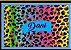 canga oncinha colorida dani 036 personalizada - Imagem 1
