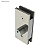 Ferragem 1520A cilindro único para vidro (fechadura com chave) - aço inox - Imagem 1