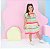 Vestido Infantil Listras - Imagem 1