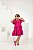 Vestido Infantil  Doce Infância Fuscia - Imagem 6