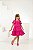Vestido Infantil  Doce Infância Fuscia - Imagem 5