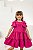 Vestido Infantil  Doce Infância Fuscia - Imagem 1