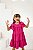 Vestido Infantil  Doce Infância Fuscia - Imagem 3