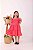 Vestido Infanil Doce Infância Rosa Blush - Imagem 9