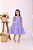 Vestido Infantil Doce Infância Lavanda - Imagem 7