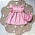 Vestido Baby Doce Infância Rosa Seco - Imagem 3