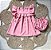 Vestido Baby Doce Infância Rosa Seco - Imagem 1