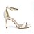 Seu Sapato - Sandália Salto Fino Médio Off White - Imagem 1