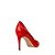 Carrano - Scarpin Beatriz Salto Fino Couro Vermelho - Imagem 3