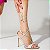 Cecconello - Sandália Salto Alto Off White Brilho - Imagem 5
