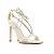 Cecconello - Sandália Salto Alto Off White Brilho - Imagem 2