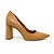 Carrano - Scarpin Salto Alto Oval em Couro Peanut - Imagem 1