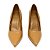 Carrano - Scarpin Salto Alto Oval em Couro Peanut - Imagem 3