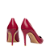 Carrano - Scarpin Beatriz Salto Fino Couro Vinho Verry Berry - Imagem 3
